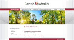 Desktop Screenshot of centromedial.de